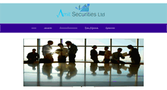 Desktop Screenshot of amitsecurities.com